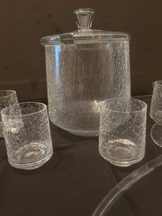 wmf - Drinkservies (6) - Glas, Antiek en Kunst, Curiosa en Brocante