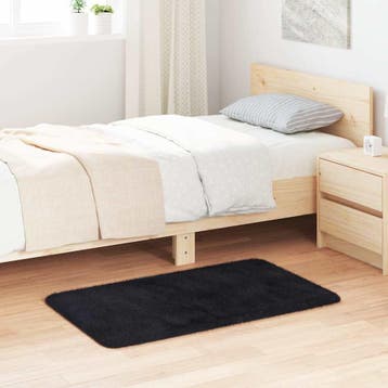 vidaXL Hoogpolig vloerkleed NAVARRA 60x100 cm polyester, Huis en Inrichting, Stoffering | Tapijten en Vloerkleden, Verzenden, Nieuw