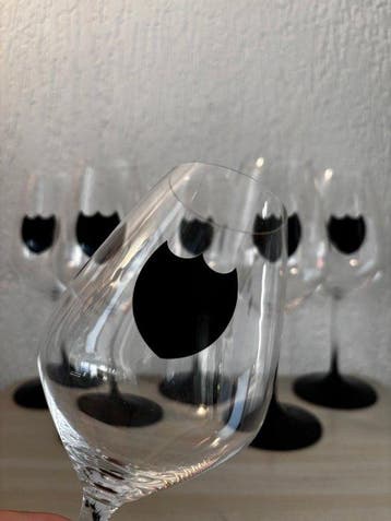 Champagneglas (6) - Glas - Dom Pérignon, Antiek en Kunst