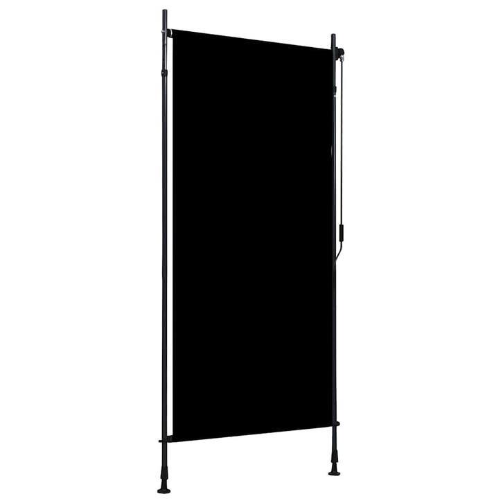 vidaXL Rolgordijn voor buiten 100x270 cm antraciet, Tuin en Terras, Zonneschermen, Nieuw, Verzenden