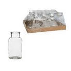 Glas Vaas Fles voor schelpen 16x8 cm, Hobby en Vrije tijd, Nieuw