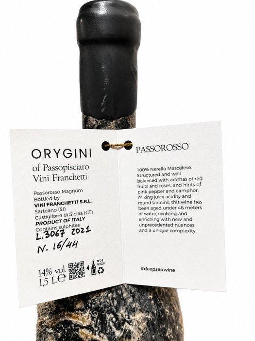 2021 Orygini of Passopisciaro, Etna Rosso - Sicile - 1, Collections, Vins