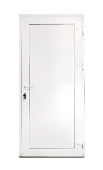 PVC Deur volpaneel Premium b98xh215 cm wit R, 80 tot 100 cm, 215 cm of meer, Nieuw, Ophalen of Verzenden