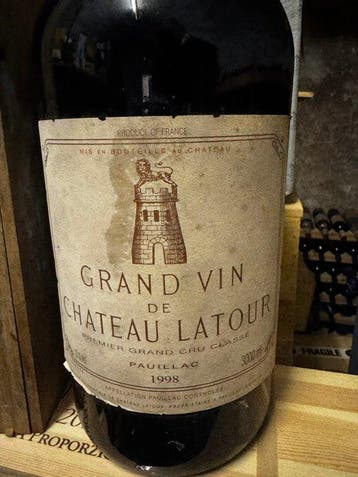 1998 Chateau Latour Grand Vin - Pauillac - 1 Dubbele