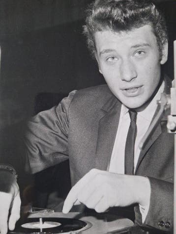Robert Cohen - Johnny Hallyday, 1 million records sold, 1962