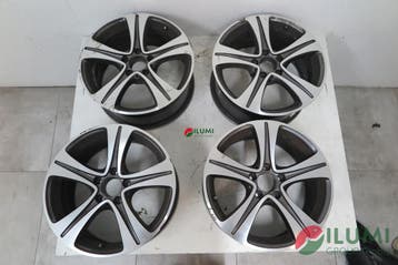 4× Aluminium velg Mercedes W213 7.5 x 17 5x112 ET 40, Verzenden, Gebruikt