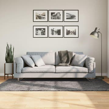 vidaXL Vloerkleed HUARTE laagpolig zacht wasbaar 120x170 cm, Verzenden
