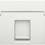 Niko RJ45 Port Unique Plaque Centrale Blanche - 154-65100, Verzenden, Nieuw