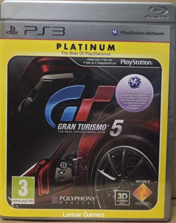 Gran Turismo 5 platinum (ps3 used game), Ophalen of Verzenden, Nieuw