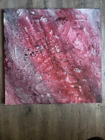 Fascetto Gianluca - “Tatzy “ 66x66 cm 2006 Quadro Astratto