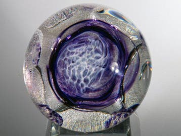 Selkirk Glass - Peter Holmes - Presse-papier - Mistral