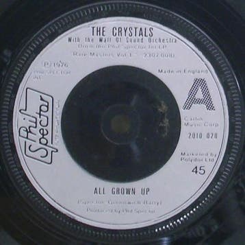 The Crystals - All Grown Up, Verzenden