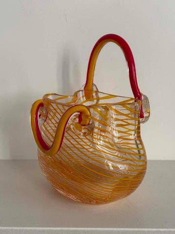 Leonardo - Leonardo - sculptuur, Glazen Handtas - 21 cm -