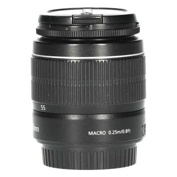 Canon EF-S 18-55mm f/3.5-5.6 III met garantie, Ophalen of Verzenden, Gebruikt