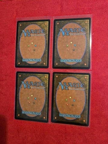 Wizards of The Coast - 4 Bulk kaarten - Magic: The Gathering, Nieuw