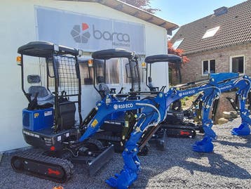 Rippa R10 1 ton minigraver - op voorraad snel leverbaar, Ophalen of Verzenden, Graafmachine