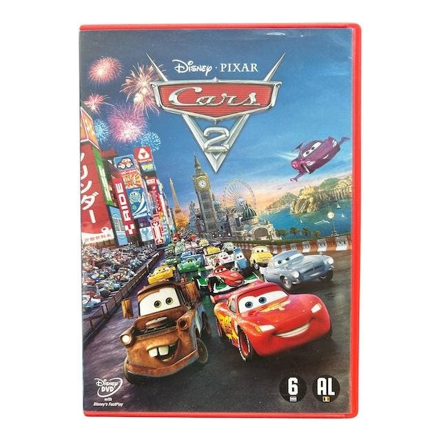Cars 2 (Disney Pixar) (DVD) (TWEEDEHANDS), CD & DVD, DVD | Autres DVD, Envoi