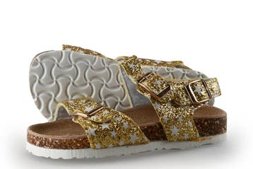 Colors of California Sandalen Meisjes in maat 27 Beige, Verzenden, Schoenen