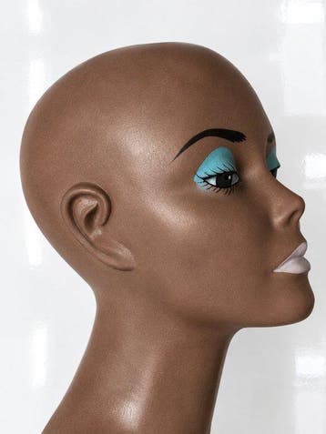 Mannequin - Elegant Vintage Female Mannequin Bust – Late, Antiquités & Art