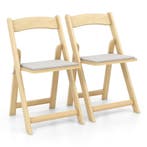 2dekans | Coast Set van 2 Opvouwbare Eetkamerstoelen –, Huis en Inrichting, Stoelen, Ophalen of Verzenden, Nieuw