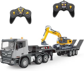 RC Truck & Graver | Retour deal | 34% korting, pak aan!, Hobby & Loisirs créatifs, Verzenden