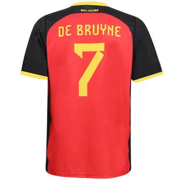 Kingdo De Bruyne Belgie Voetbalshirt Thuis - WK 2026 - Kind, Sport en Fitness, Voetbal, Verzenden, Nieuw, Bal