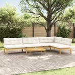 vidaXL 5 Stuk Tuinpallet Sofa Eenheden Massief Acacia Hout, Verzenden, Nieuw