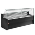 Gekoelde vitrinetoonbank met rechte ruit 90°, met reserve -, Verzenden, Nieuw in verpakking, Koelen en Vriezen