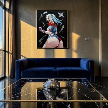 Naro - Canvas [L] - Harley Quinn Bad Girl - Modern Comics