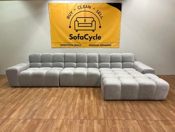 OVERSTOCK DEALS SofaCycle - Grijze hoekzetel (NIEUW), Huis en Inrichting, Ophalen of Verzenden, Nieuw