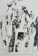 Marino Marini (1901-1980) - Homer - Eau-forte originale, Antiquités & Art