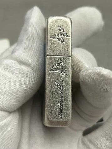 Zippo - Butterfly & Metamorphosis Etched Enamel Edition -