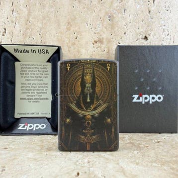 Zippo - Anubis - Zonder minimumprijs - Zakaansteker -