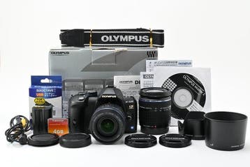Olympus E-520 + Zuiko Digital 3.5-5.6/14-42mm + Zuiko, Audio, Tv en Foto, Nieuw