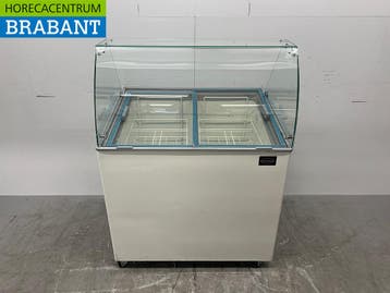 Mobile Combisteel Corsica Scoop vitrine à glace 6 bacs 230V, Verzenden