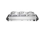 Veiling - Buffetverwarmer 300W Inclusief 4 RVS Schalen Met D, Nieuw in verpakking