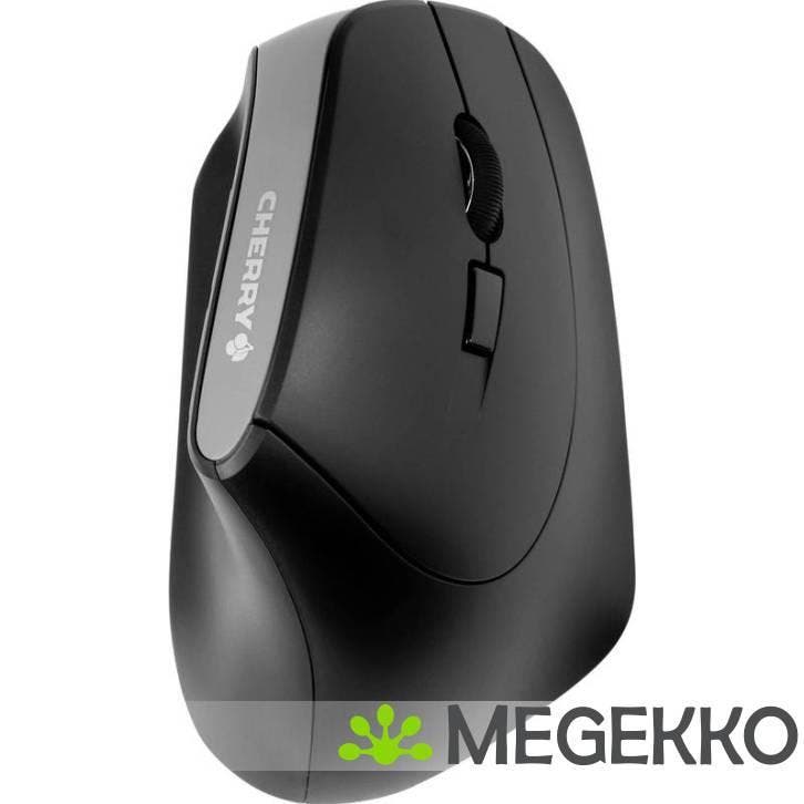 Cherry MW 4500 Ergonomische Muis Draadloos Zwart, Computers en Software, Overige Computers en Software, Nieuw, Verzenden