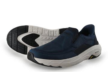 Skechers Instappers in maat 43 Blauw, Verzenden, Overige typen