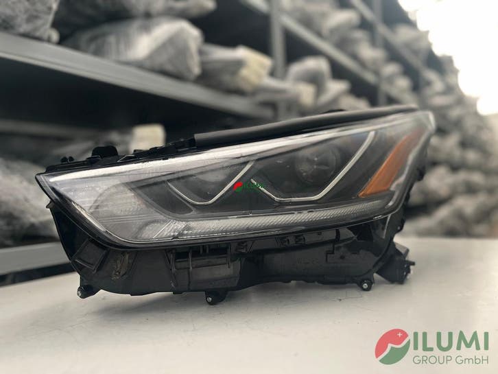 PHARE AVANT TOYOTA HIGHLANDER 4 IV FULL LED GAUCHE, Auto-onderdelen, Verlichting, Gebruikt, Toyota, Verzenden