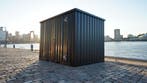 10ft container in het zwart voor bij uw huis! Op voorraad!, Doe-het-zelf en Bouw, Containers
