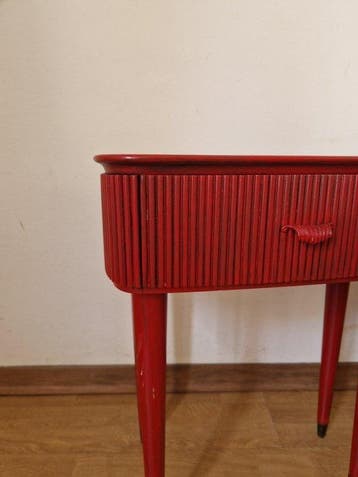 Table de chevet - Bois tendre - Paire de chevets vintage