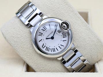 Cartier Ballon Blue Ref. 3009 Year 2010s (Box), Overige merken, Staal, Staal, Polshorloge