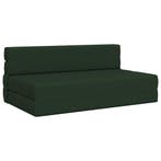 vidaXL Opvouwbare Sofa Bed Matras Donkergroen 152 x 86,5 x, Verzenden, Nieuw