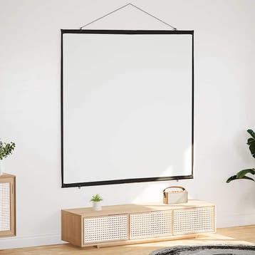 vidaXL Projectiescherm wandhangend 81 inch 1:1, Verzenden, Nieuw