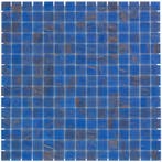 Wand & Vloer Mozaïek Tegels Factory Glas Blauw - Matje 32.., Doe-het-zelf en Bouw, Tegels, Nieuw, Ophalen of Verzenden, 20 tot 40 cm