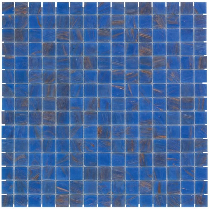 Wand & Vloer Mozaïek Tegels Factory Glas Blauw - Matje 32.., Doe-het-zelf en Bouw, Tegels, 20 tot 40 cm, 20 tot 40 cm, 10 m² of meer