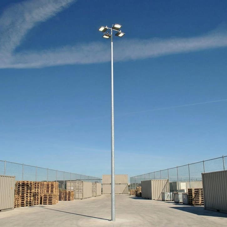 12 meter bovengronds stalen lantaarnpaal / lichtmast tbv LED, Articles professionnels, Articles professionnels Autre, Envoi