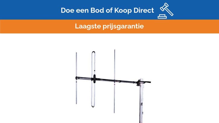 Bieden: Amphenol Procom 3-element VHF Yagi antenna for PMR/, Watersport en Boten, Navigatiemiddelen en Scheepselektronica, Ophalen of Verzenden