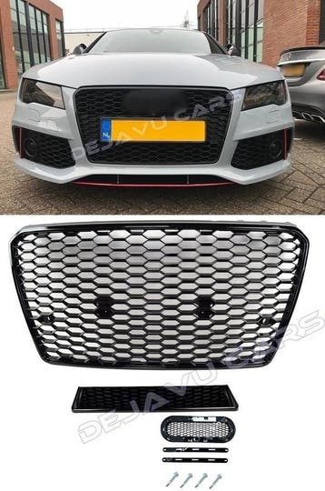 RS7 Look Front Grill voor Audi A7 4G / S line / S7, Ophalen of Verzenden