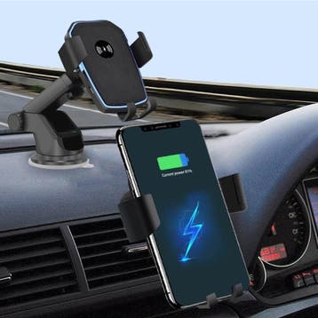 10W Qi Draadloze Autolader Met Arm Houder Oplader Universeel, Verzenden